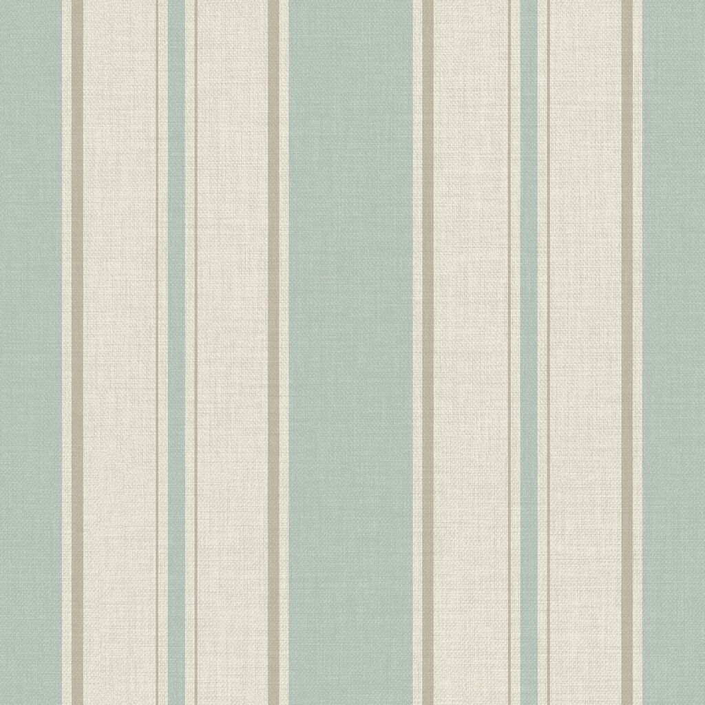 Country Stripe Duck Egg Wallpaper 118291 by Next