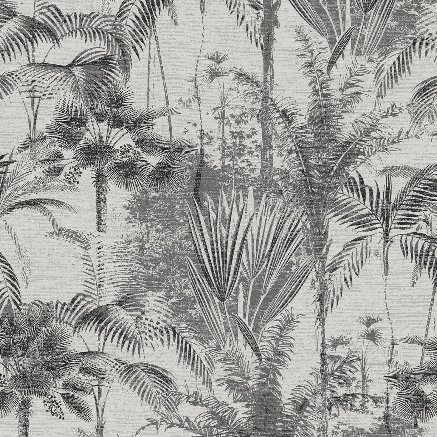 Jungle Texture Mono Wallpaper 121797 by Sublime
