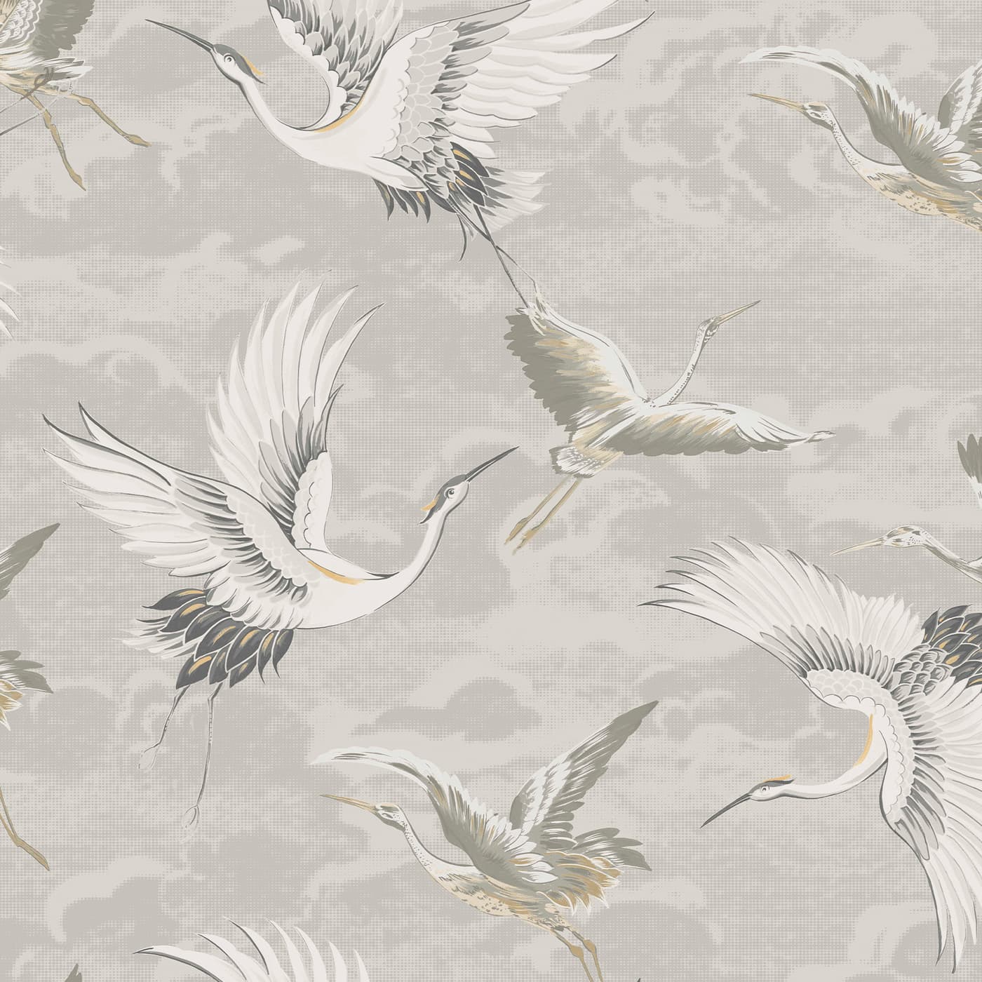 Kranes Neutral Wallpaper 121805 by Sublime