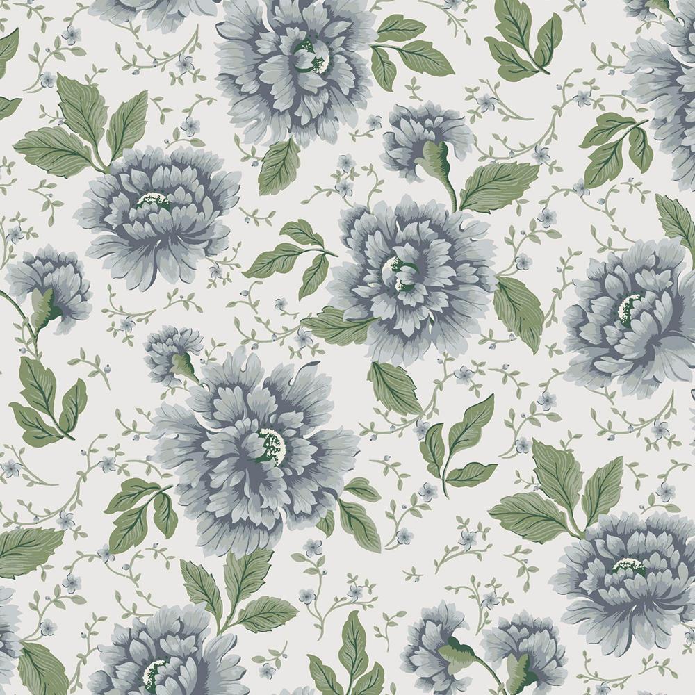 Pickworth Posy Pale Seaspray Blue Wallpaper 122747 by Laura Ashley