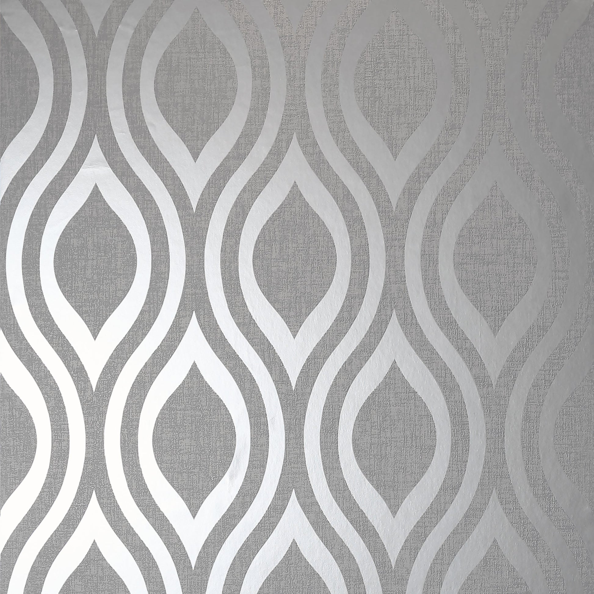Luxe Ogee Wallpaper 910204 by Arthouse