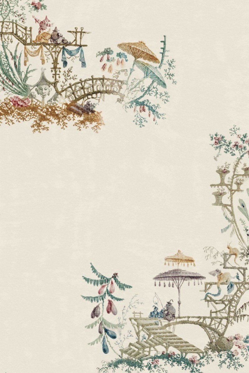 Chinoiserie Coconut Wallpaper WP20464 by Mind The Gap