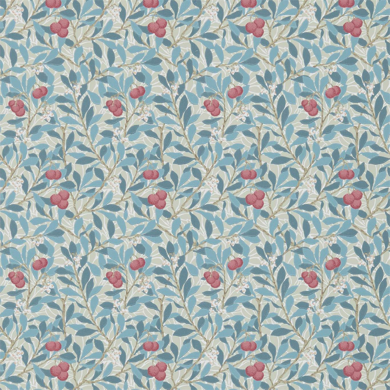 Arbutus Woad/Russet Wallpaper DCMW216809 by Morris & Co