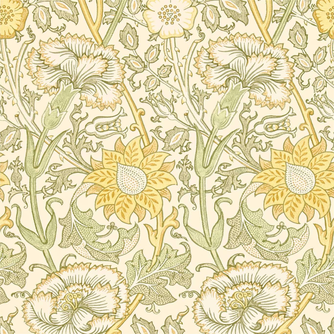 Pink & Rose Cowslip/Fennel Wallpaper DCMW216836 by Morris & Co