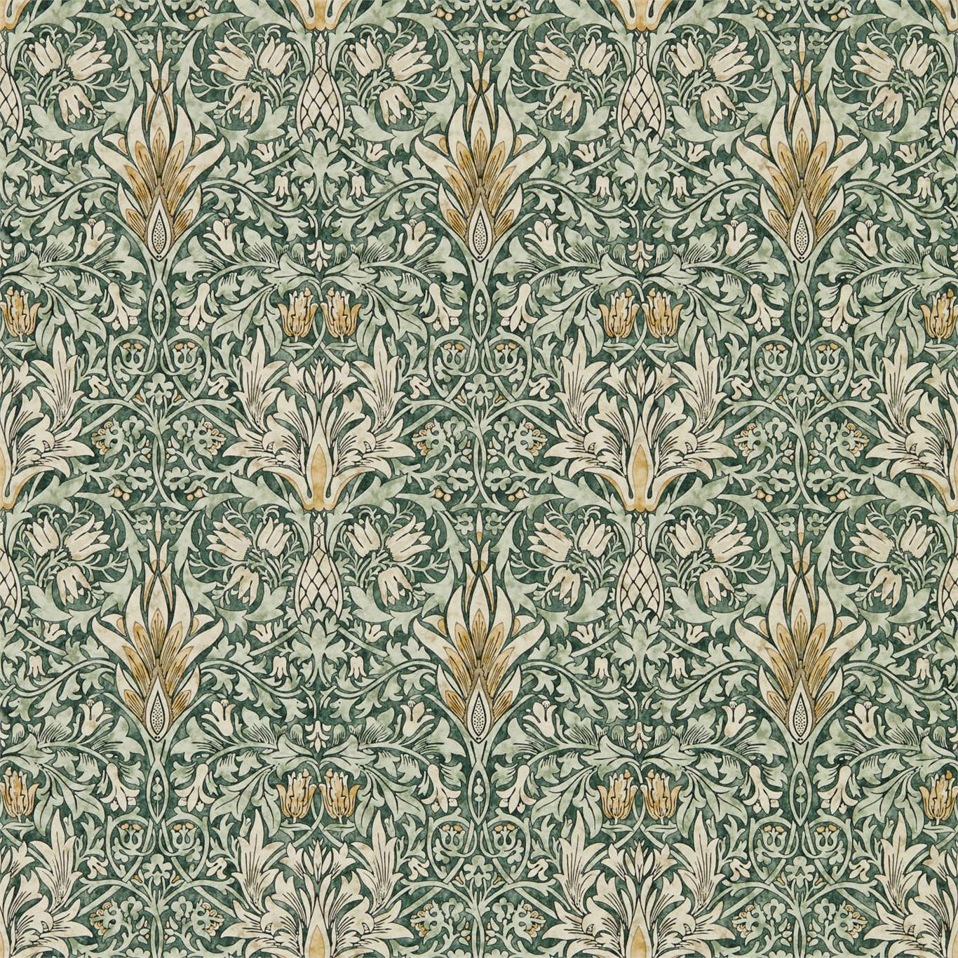 Snakeshead Forest/Thyme Wallpaper DCMW216863 by Morris & Co