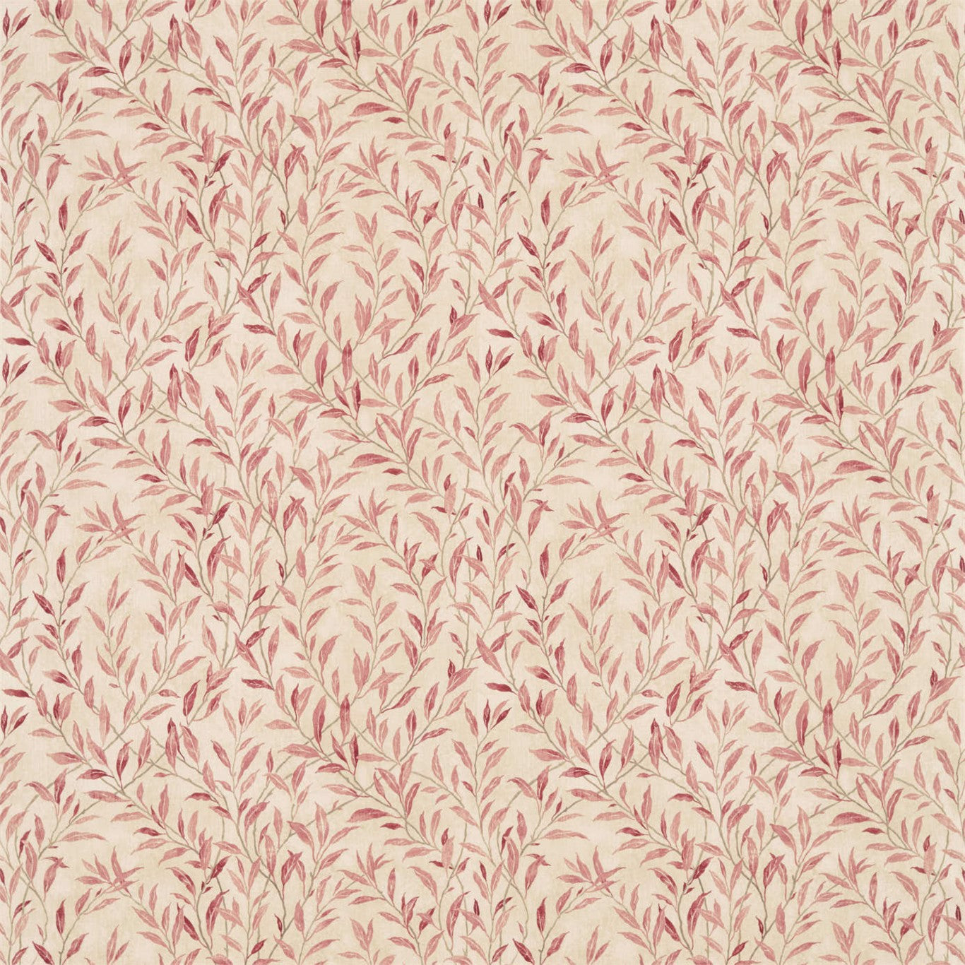 Osier Rosewood/Sepia Fabric By Sanderson