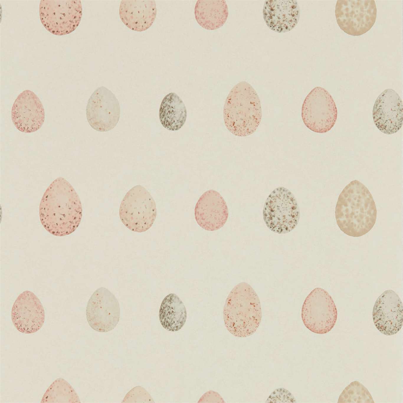 Nest Egg Blush Pink Wallpaper DEBB216506 by Sanderson