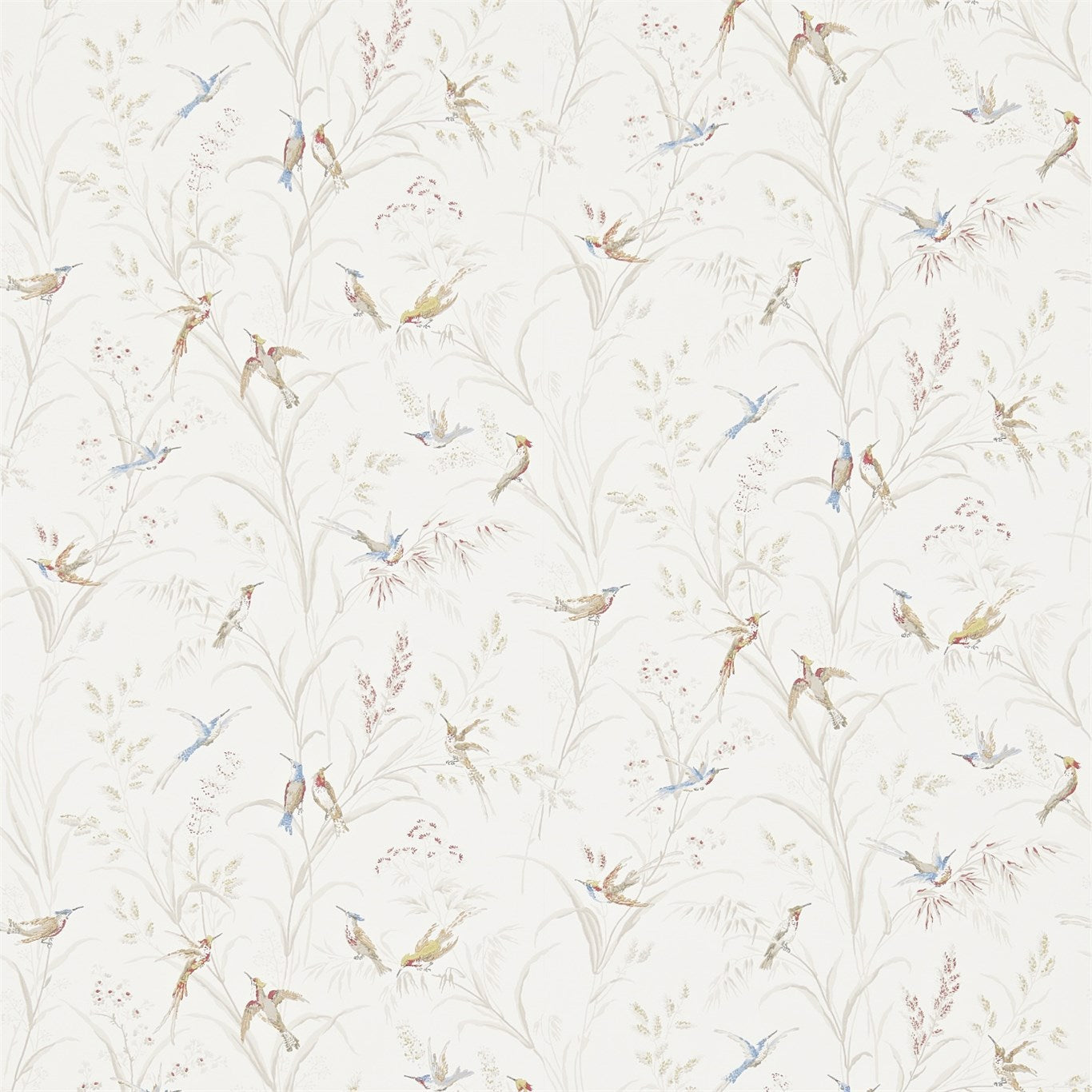 Tuileries Taupe/Multi Wallpaper DFAB214080 by Sanderson