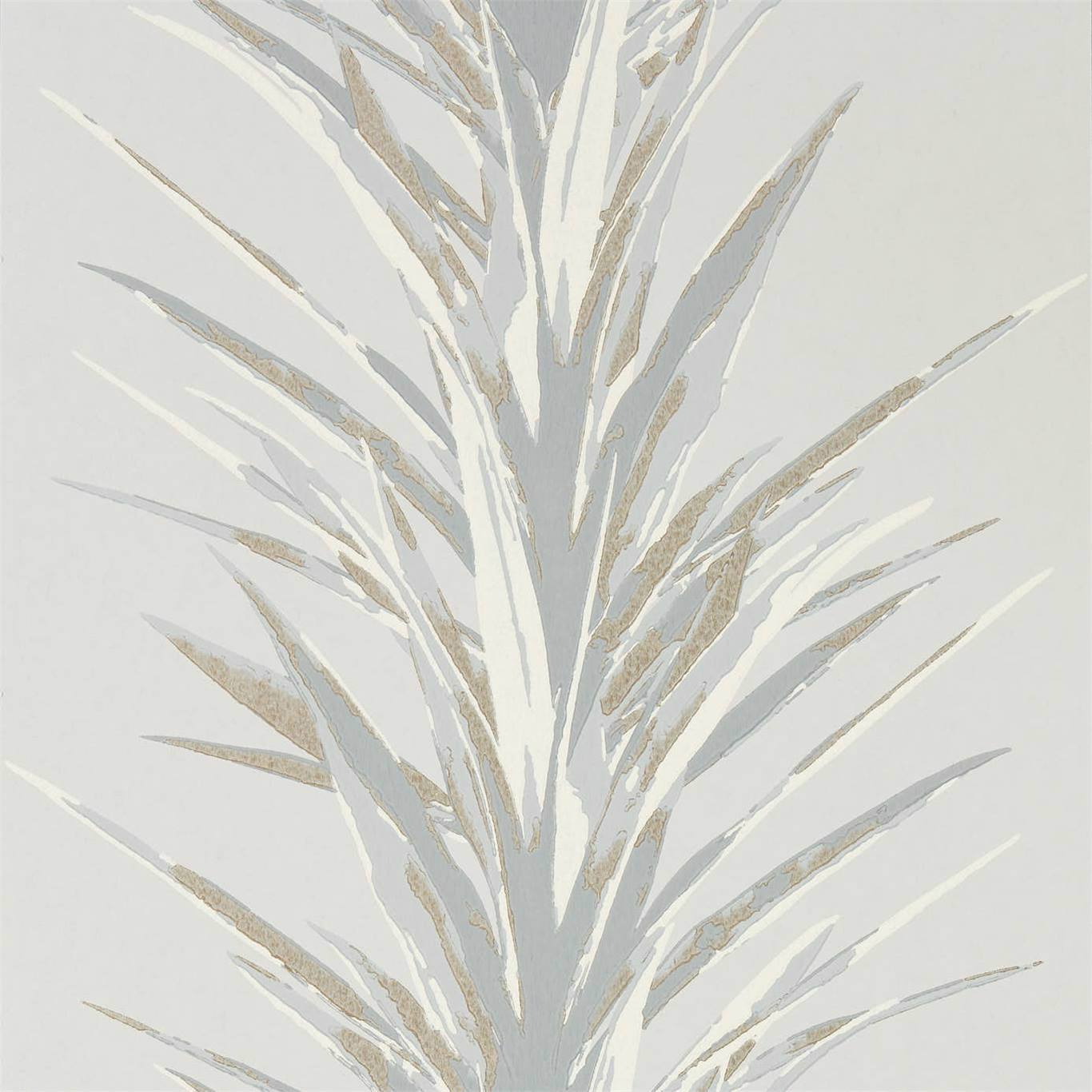 Yucca Grey/Gilver Wallpaper DGLW216650 by Sanderson