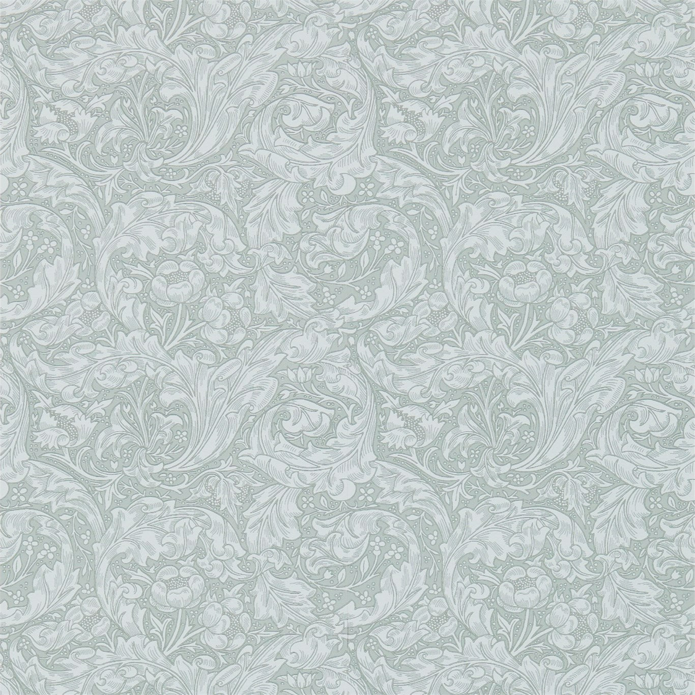 Bachelors Button Silver Wallpaper DM3W214735 by Morris & Co