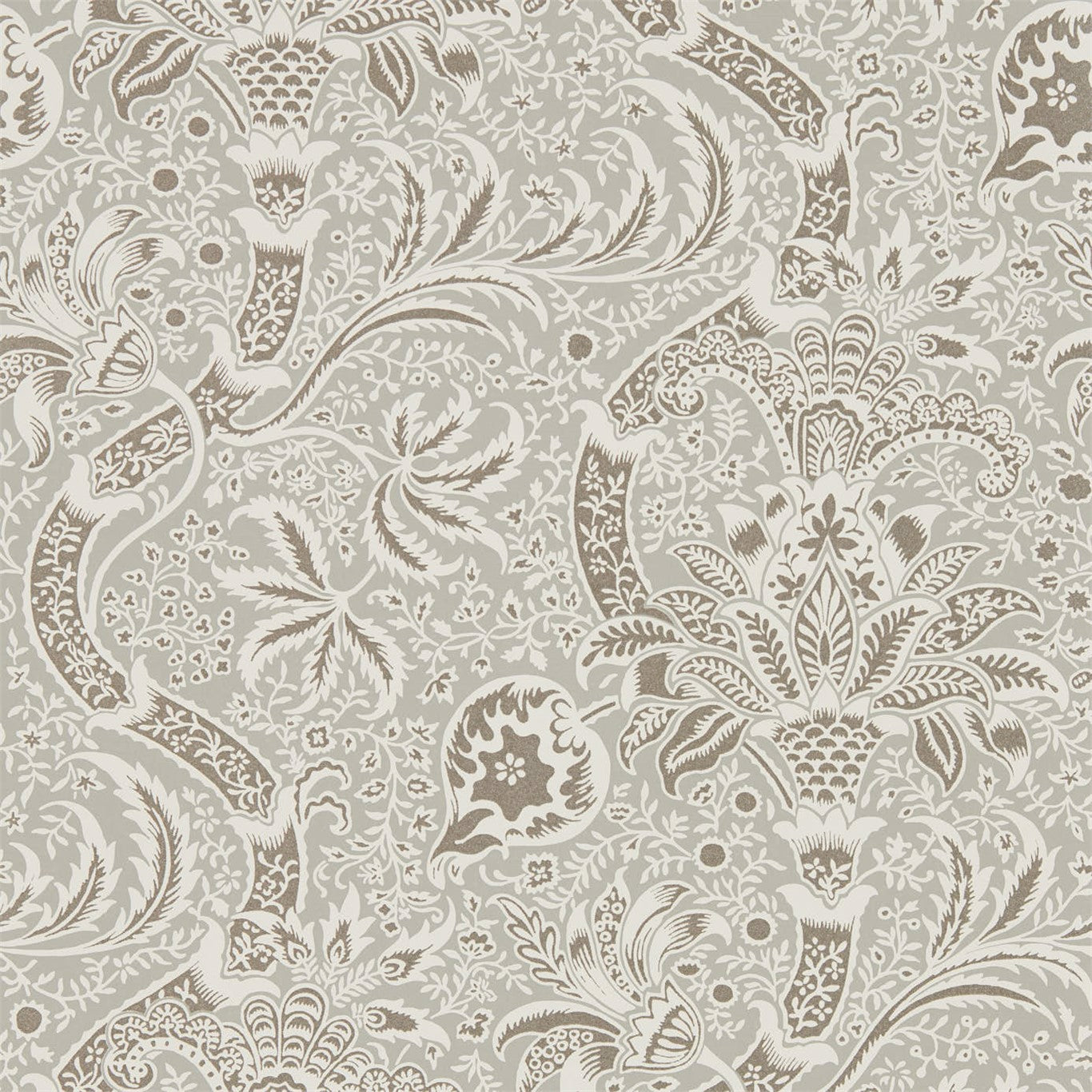 Indian Grey/Pewter Wallpaper DMA4216444 by Morris & Co