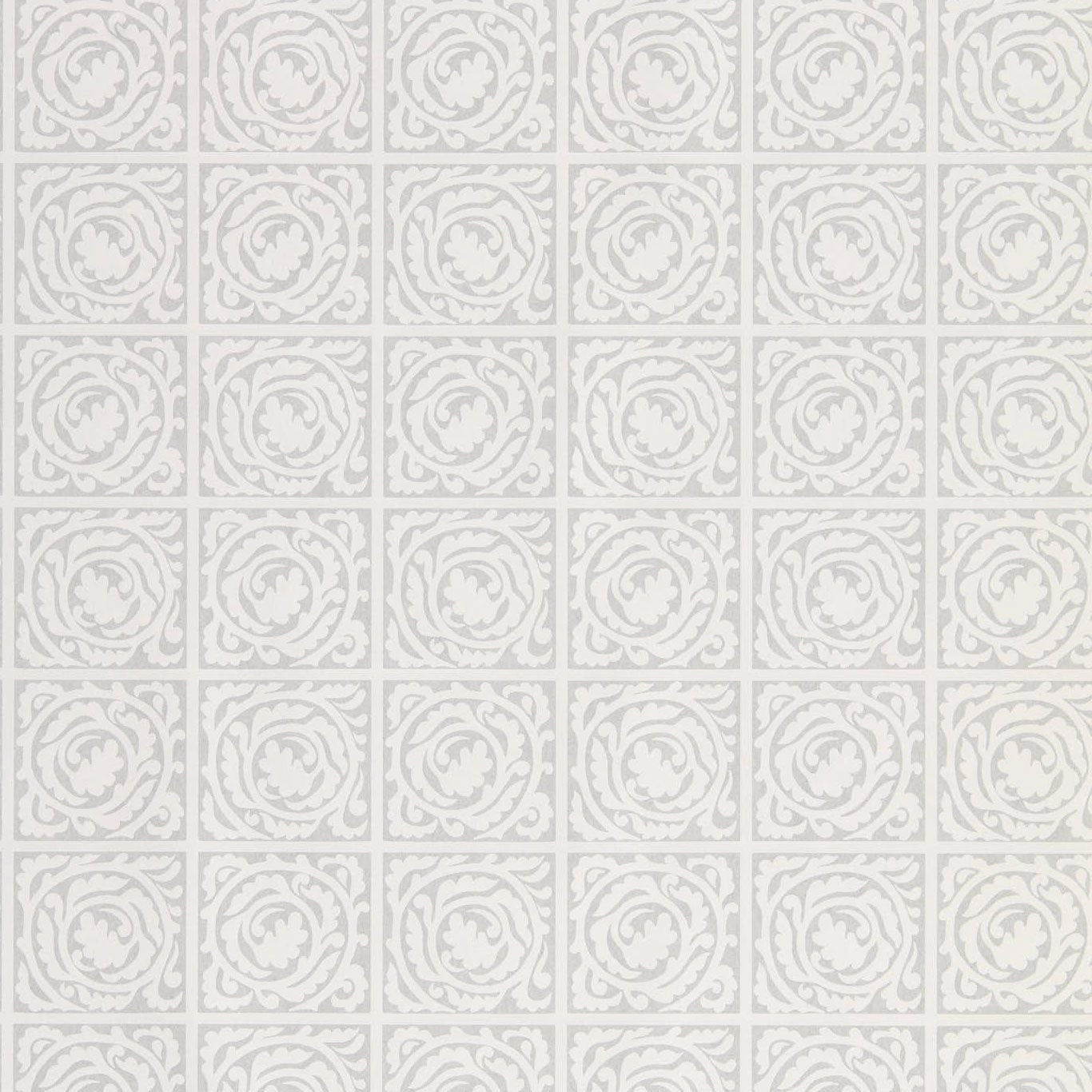 Pure Scroll Lightish Grey Wallpaper DMPN216544 by Morris & Co