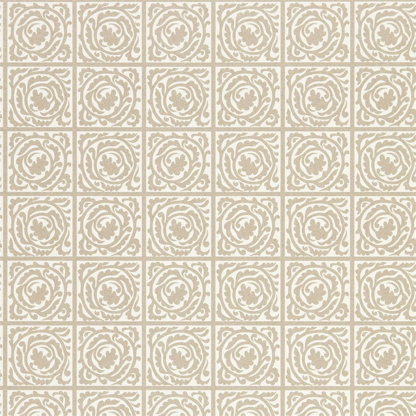 Pure Scroll Gilver Wallpaper DMPN216546 by Morris & Co