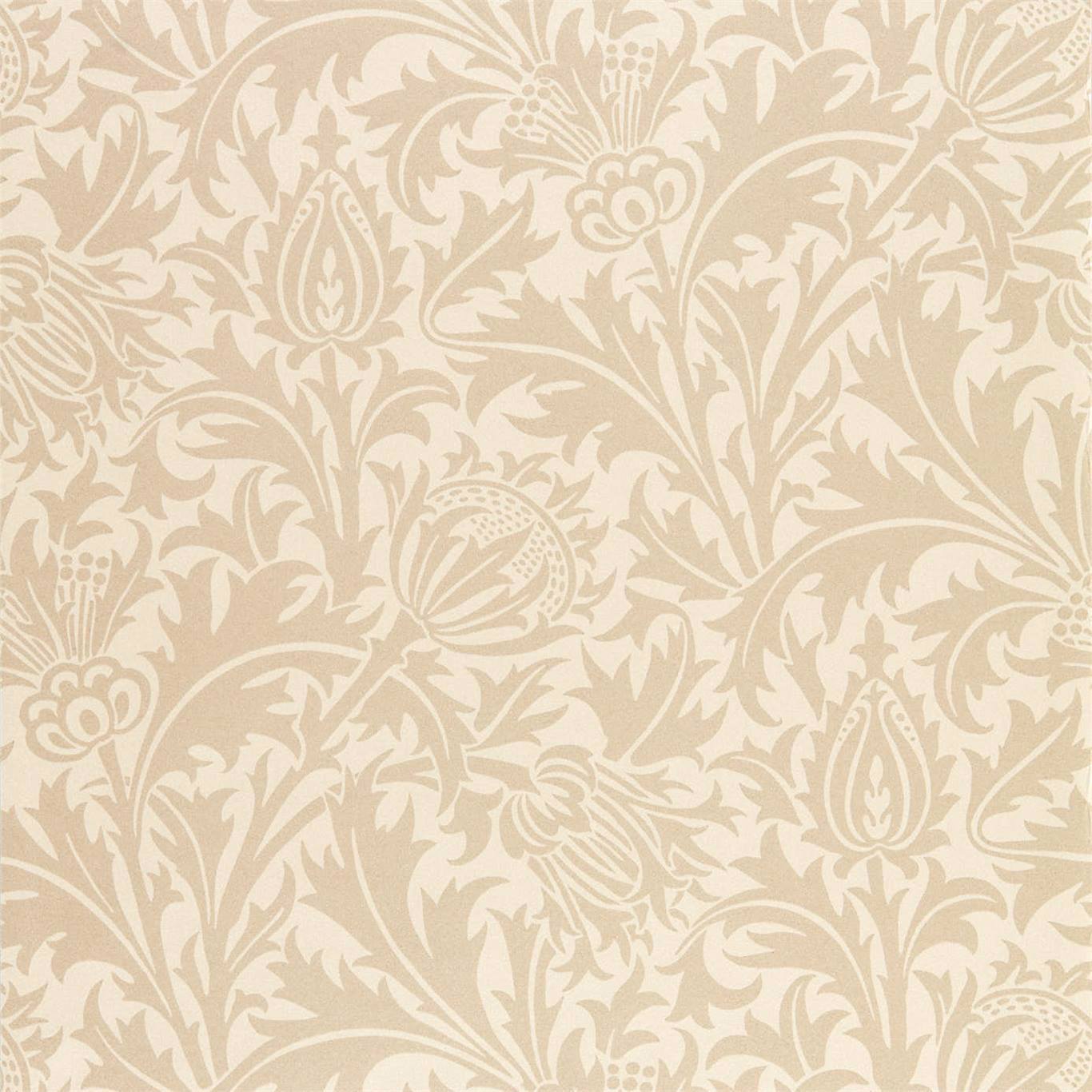 Pure Thistle Linen Wallpaper DMPN216552 by Morris & Co