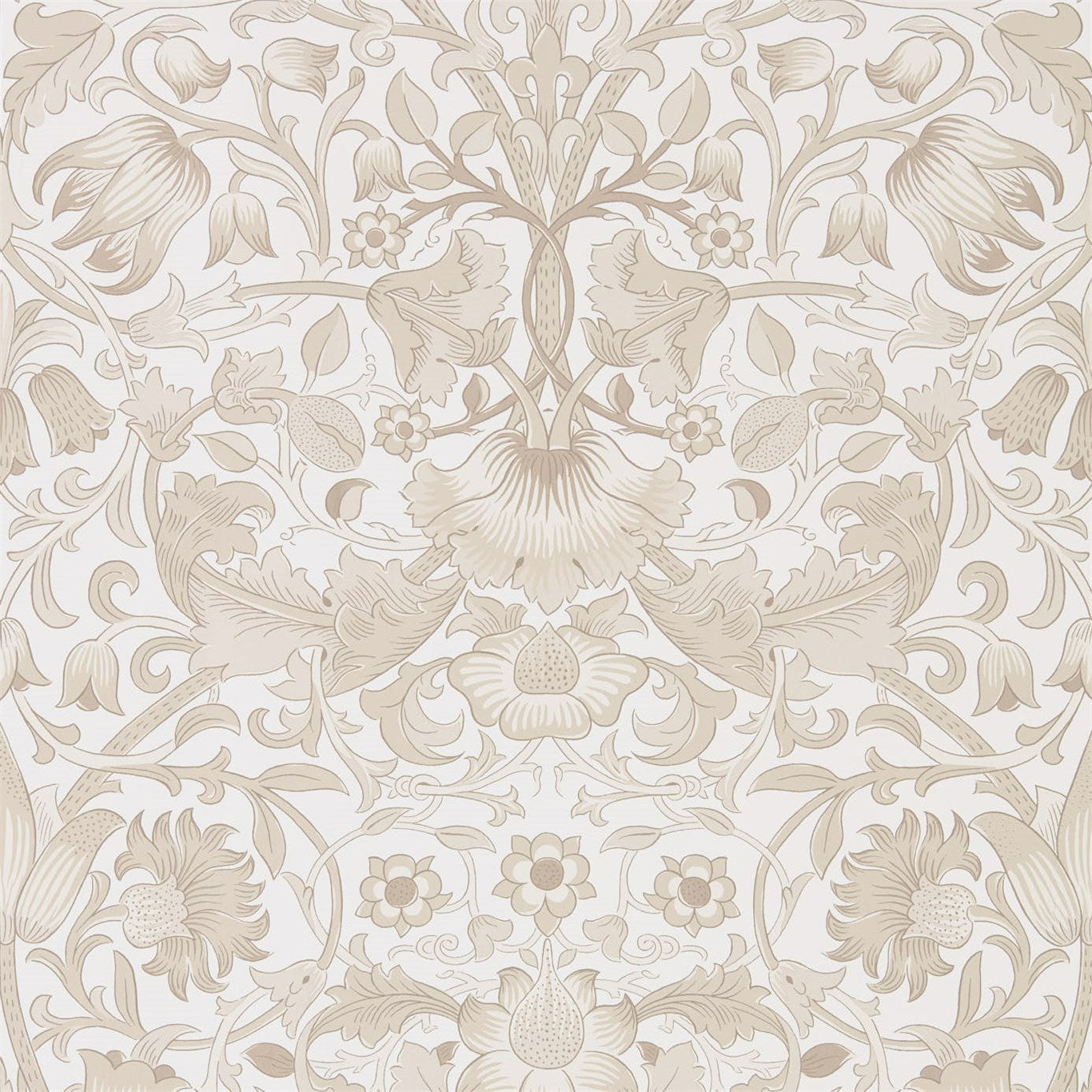 Pure Lodden Ivory/Linen Wallpaper DMPU216031 by Morris & Co