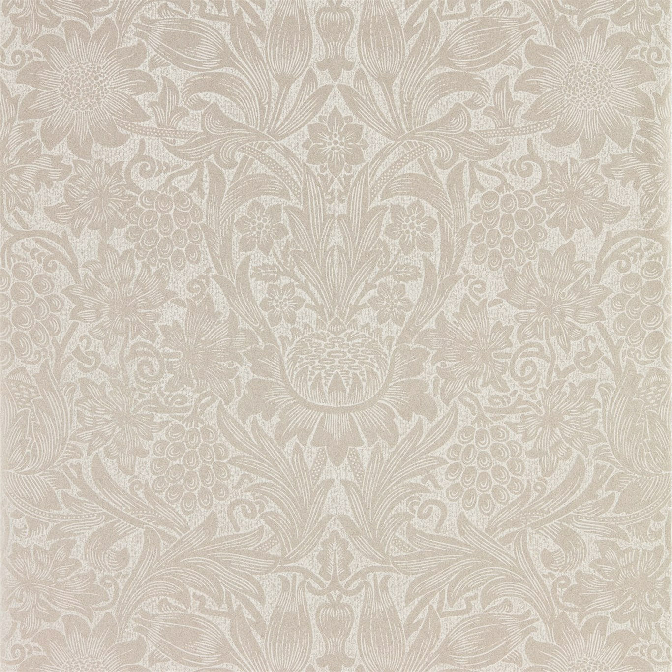 Pure Sunflower Pearl/Ivory Wallpaper DMPU216048 by Morris & Co