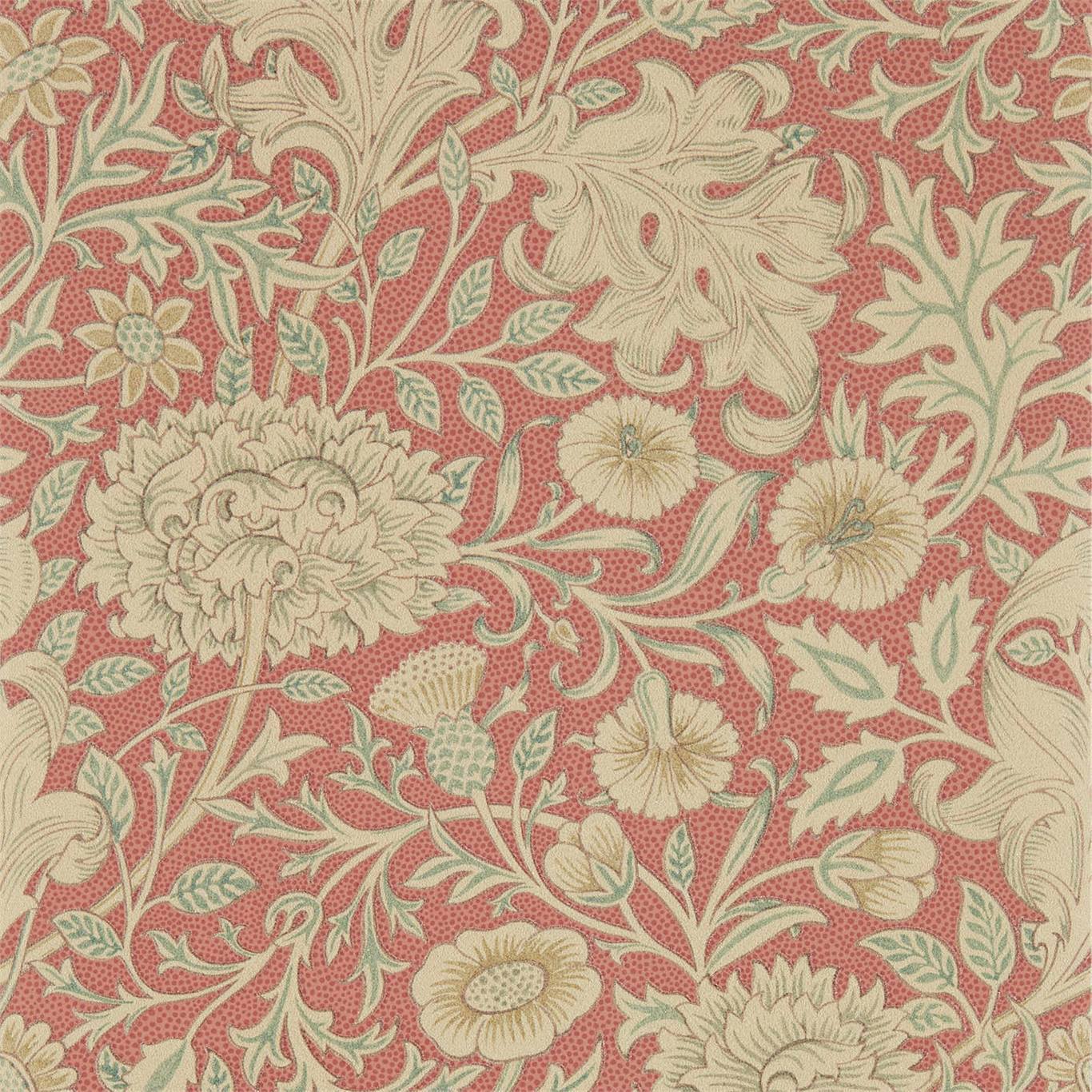 Double Bough Carmine Red Wallpaper DMSW216683 by Morris & Co