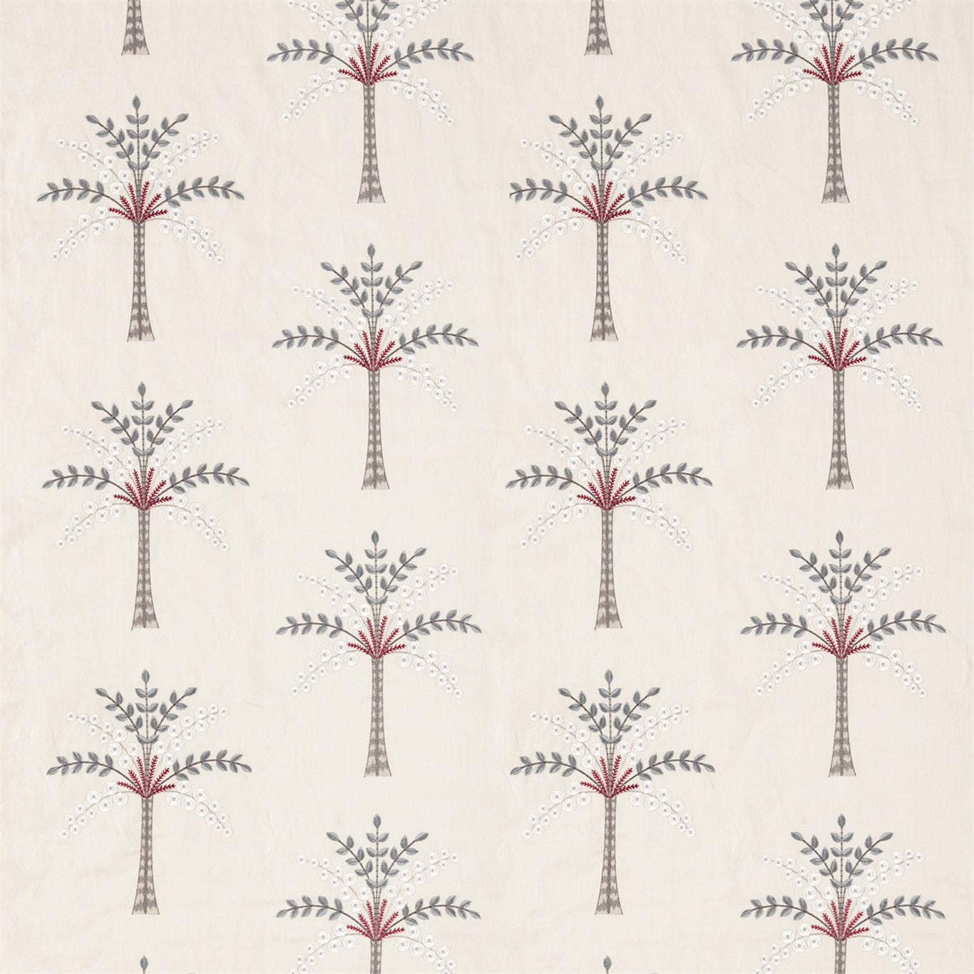 Palm Grove Artichoke/Amber Fabric By Sanderson