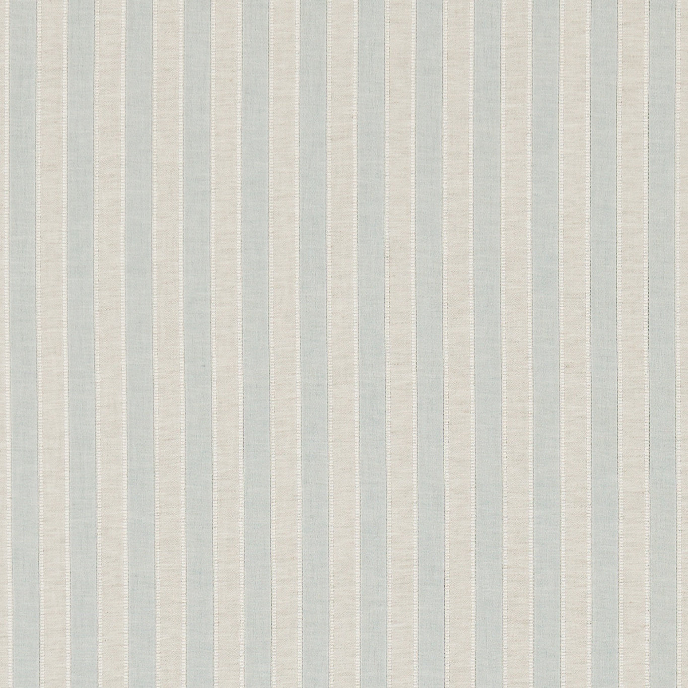 Sorilla Stripe Eggshell/Linen Fabric By Sanderson