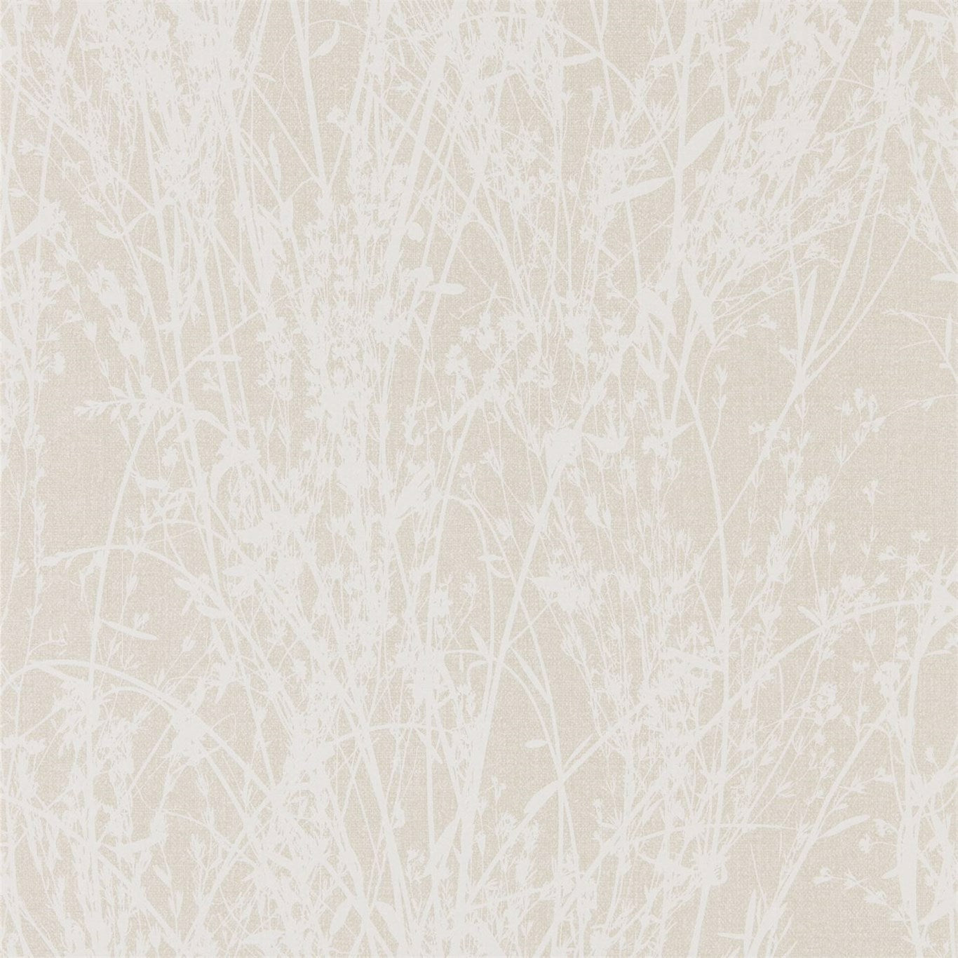 Meadow Canvas White/Parchment Wallpaper DWOW215695 by Sanderson