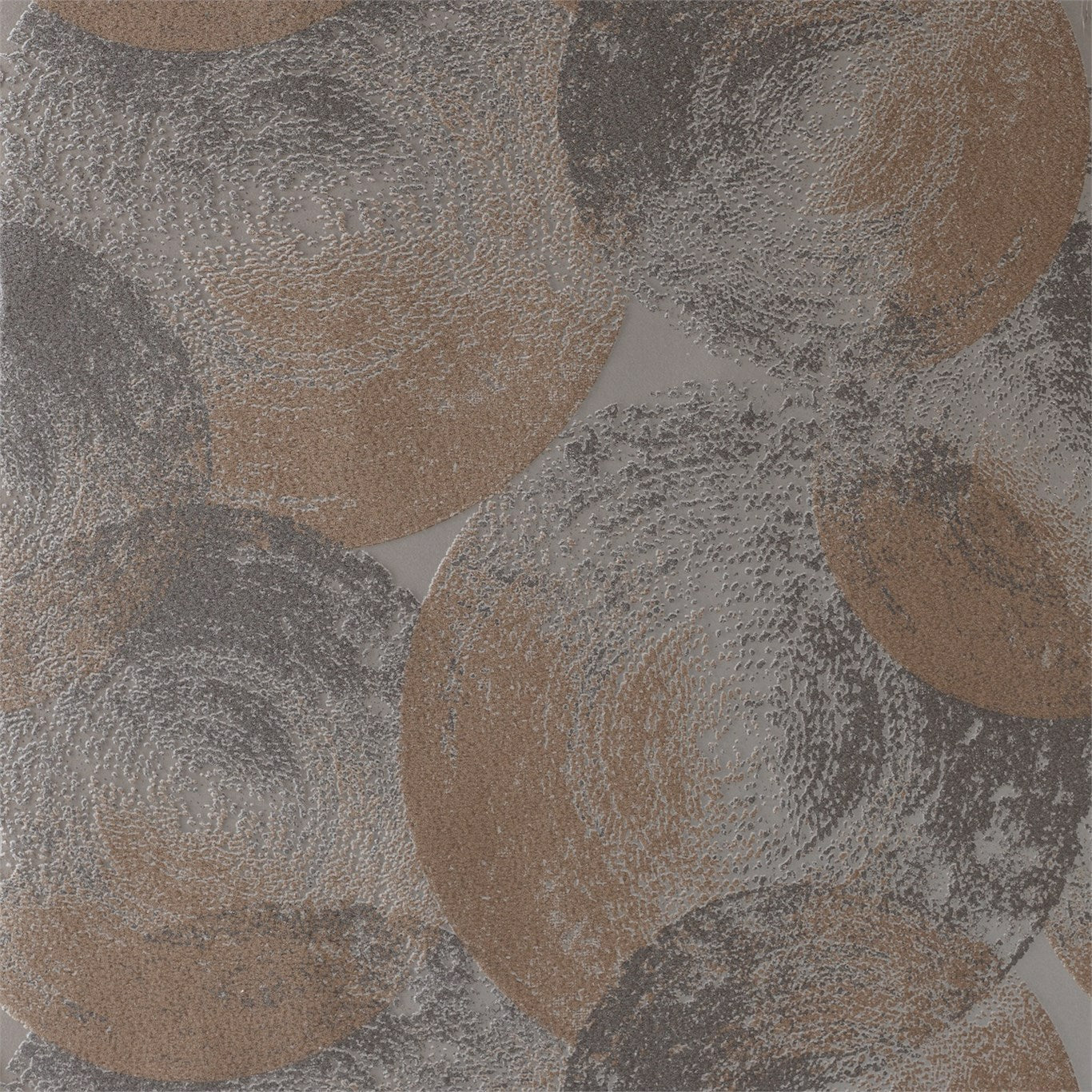 Ellipse Copper/Granite Wallpaper EANT111129 by Harlequin