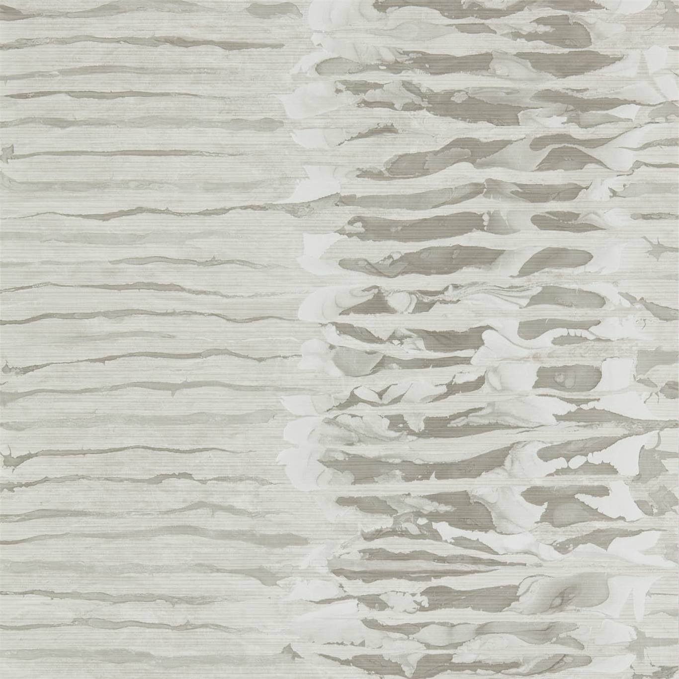Ripple Stripe Mist Wallpaper EANW112580 by Harlequin
