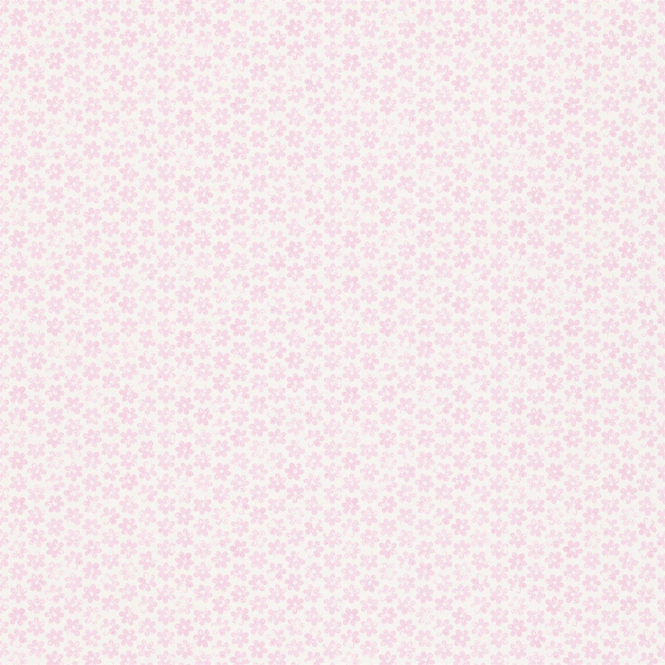 Ditsy Daisy Soft Pink Wallpaper HKID110550 by Harlequin