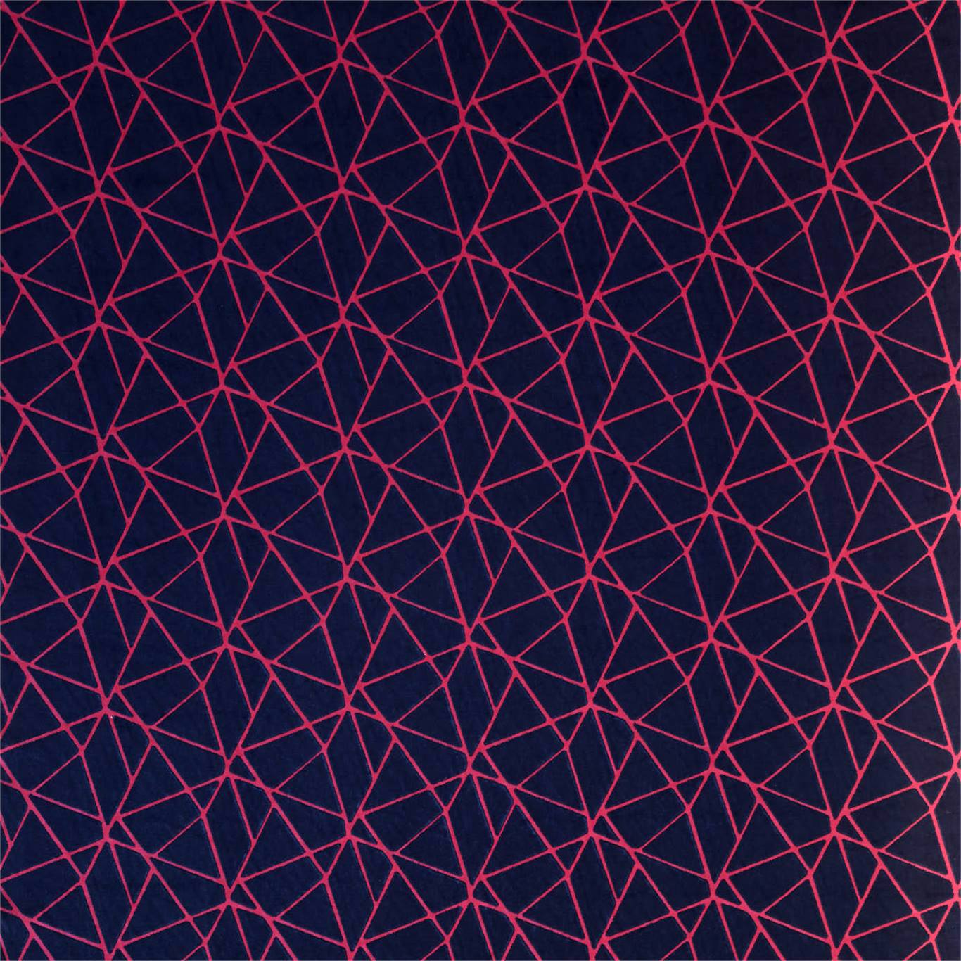 Zola Neptune/Cerise Fabric By Harlequin