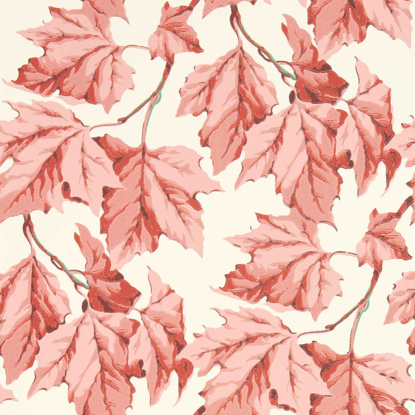 Dappled Leaf Rose Quartz Wallpaper HSRW113048 by Harlequin