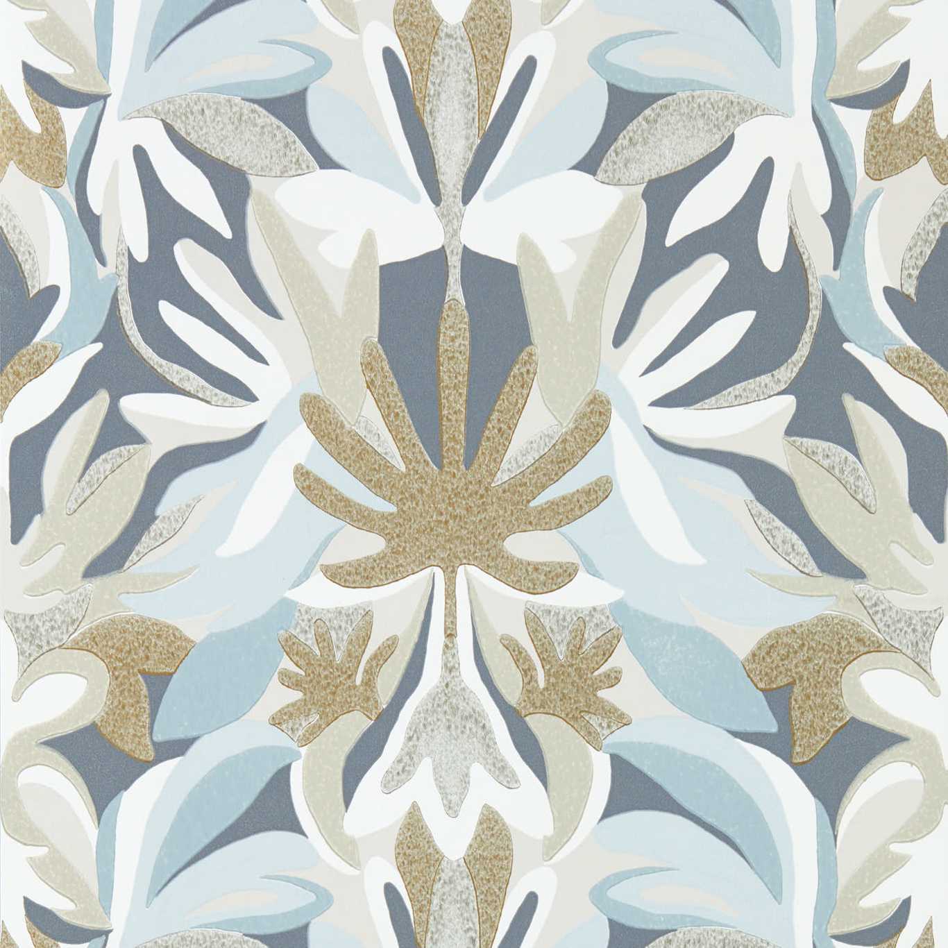 Melora Hempseed/Exhale/Gold Wallpaper HTEW112762 by Harlequin