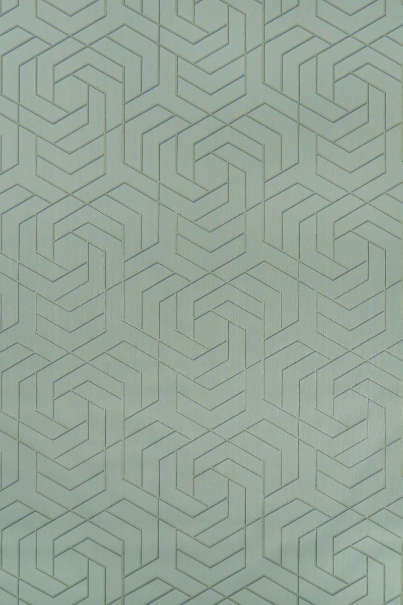 Hexagon Trellis Wallpaper W7352-01 by Osborne & Little