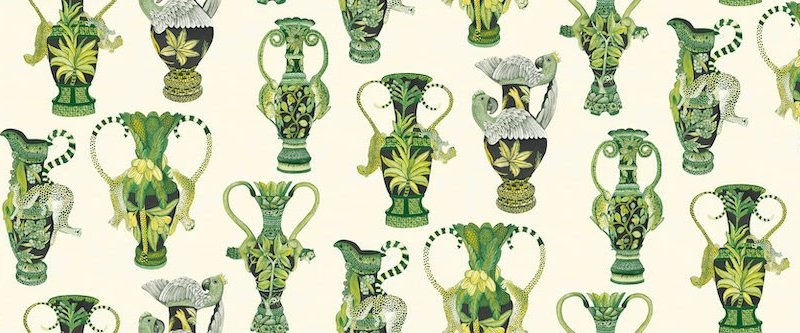 Khulu Vases Wallpaper 109-12056 by Cole & Son