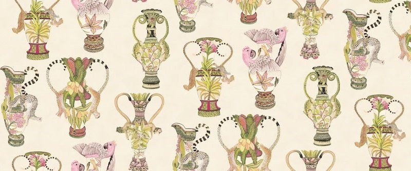 Khulu Vases Wallpaper 109-12057 by Cole & Son