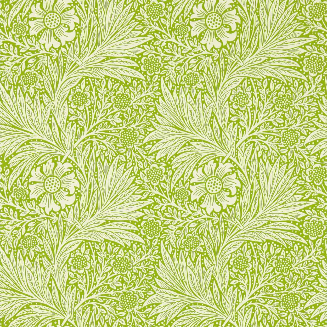 Marigold Sap Green Wallpaper MCOW217090 by Morris & Co