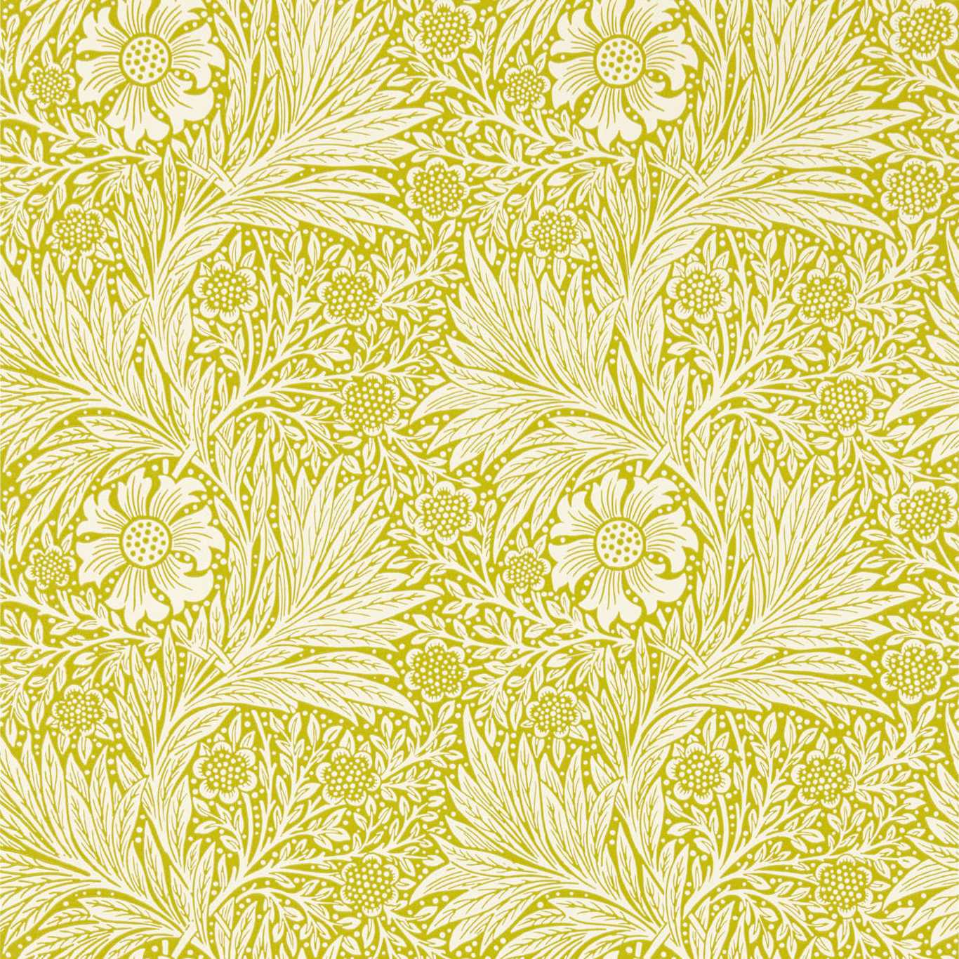 Marigold Chartreuse Wallpaper MCOW217092 by Morris & Co