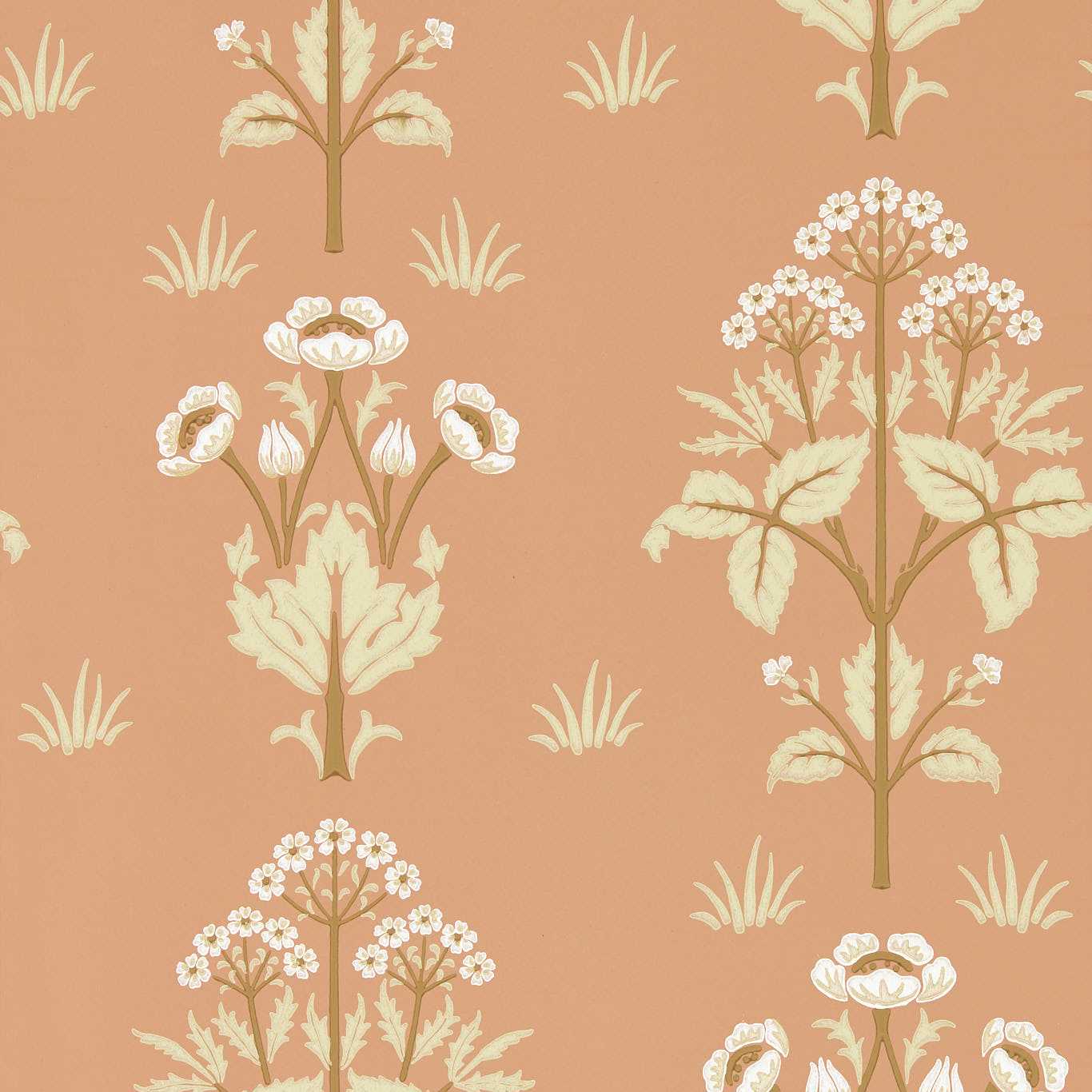 Meadow Sweet Blush Wallpaper MFRW217366 by Morris & Co
