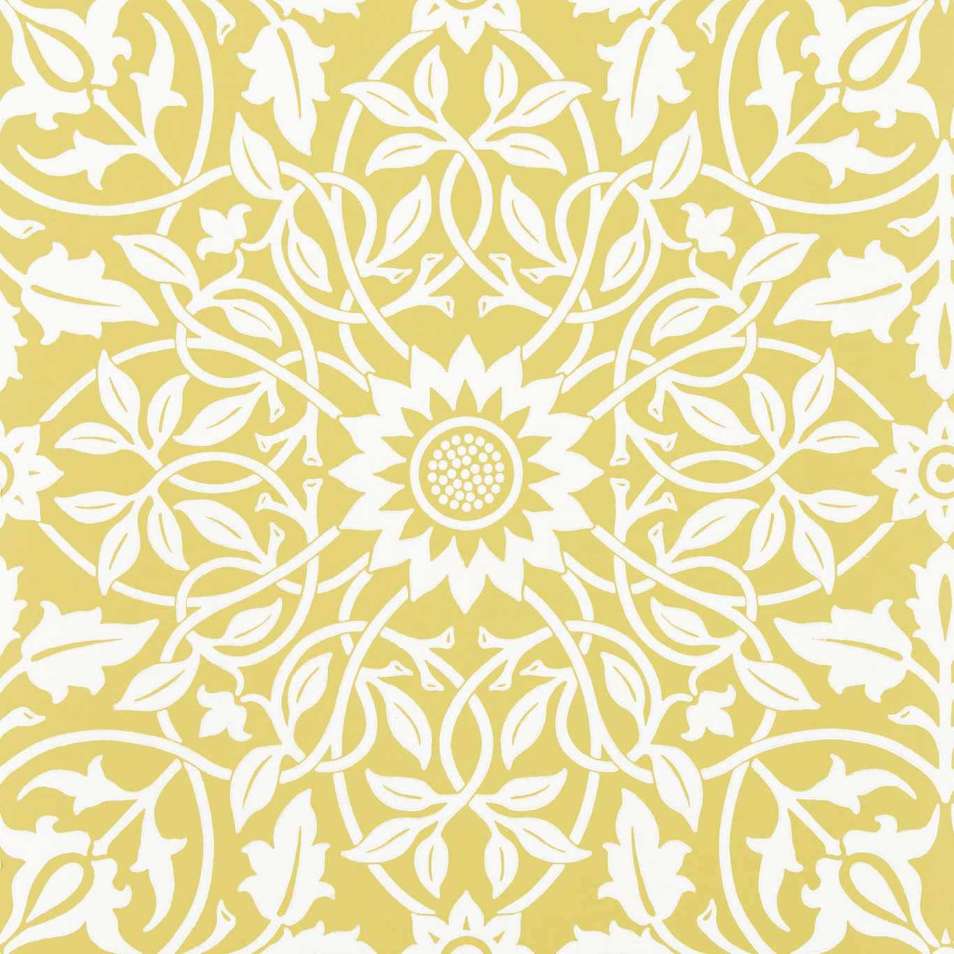 St James Ceiling Sunflower Wallpaper MSIM217078 by Morris & Co