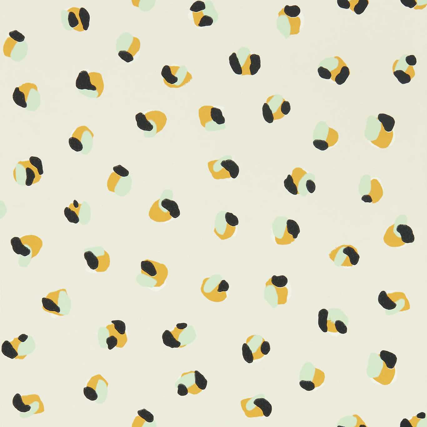 Leopard Dots Pebble/Sage Wallpaper NART112811 by Scion