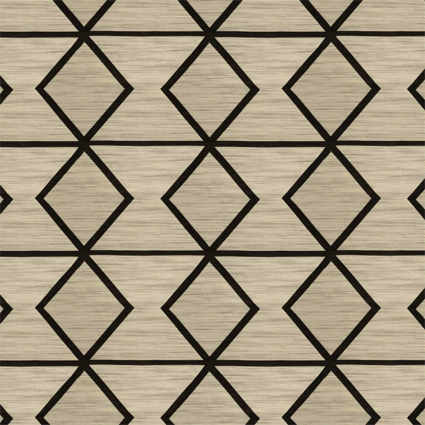 Pivot Taupe/ Onyx Fabric By Scion