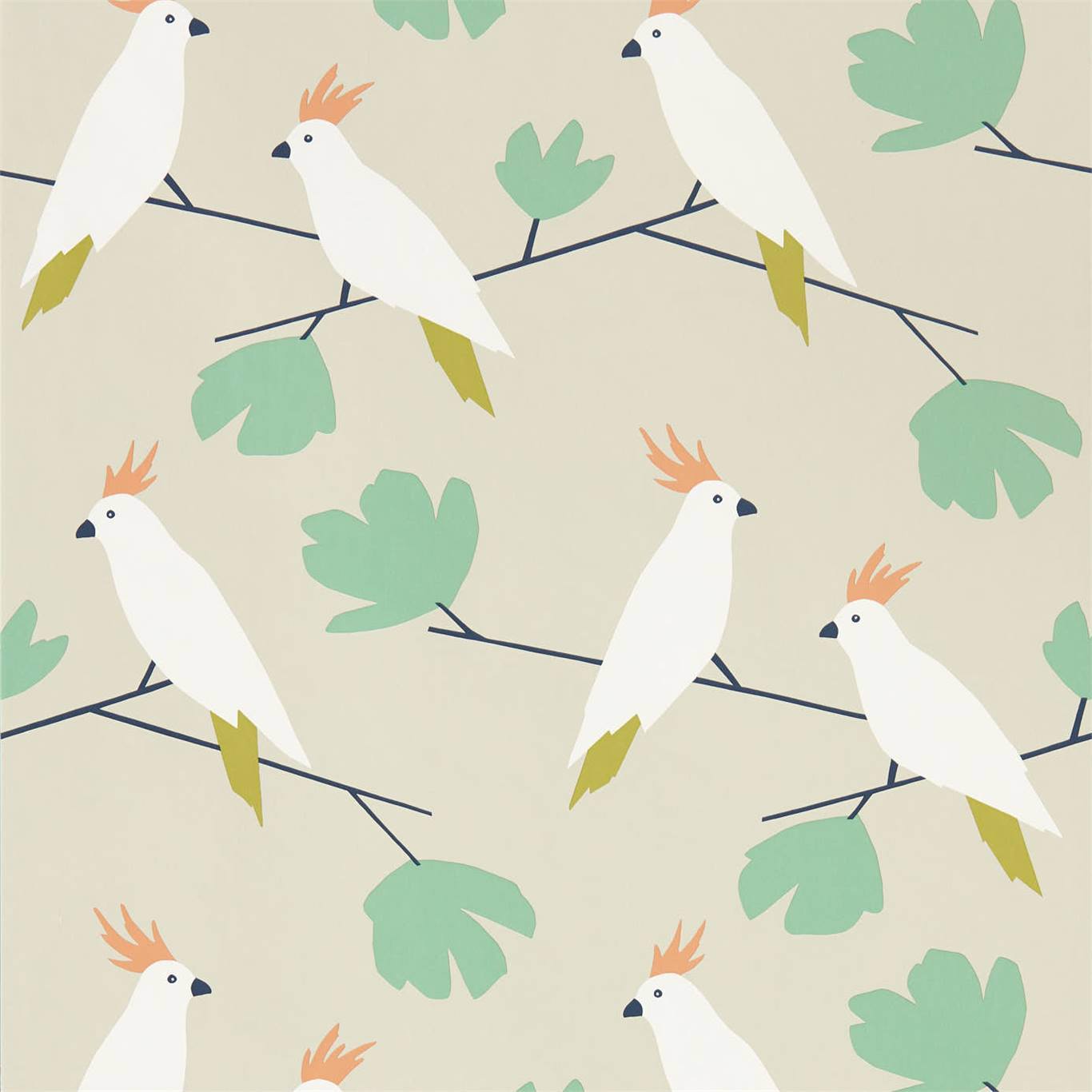 Love Birds Flamenco Wallpaper NESW112219 by Scion