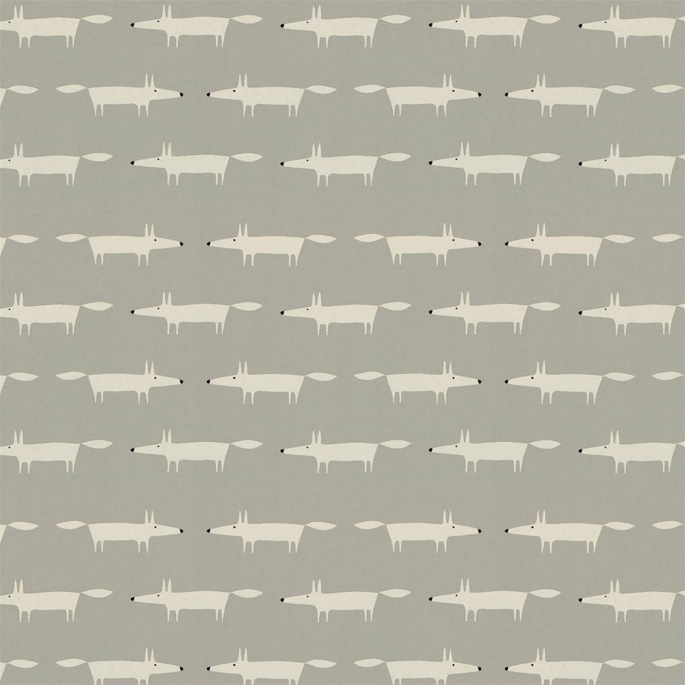Little Fox Silver Wallpaper NESW112263 by Scion