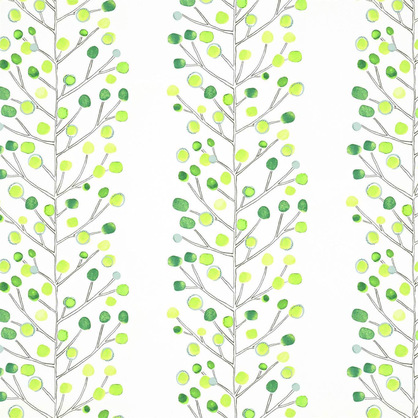 Melinki W/P Emerald Lime And Chalk Wallpaper NESW112264 by Scion