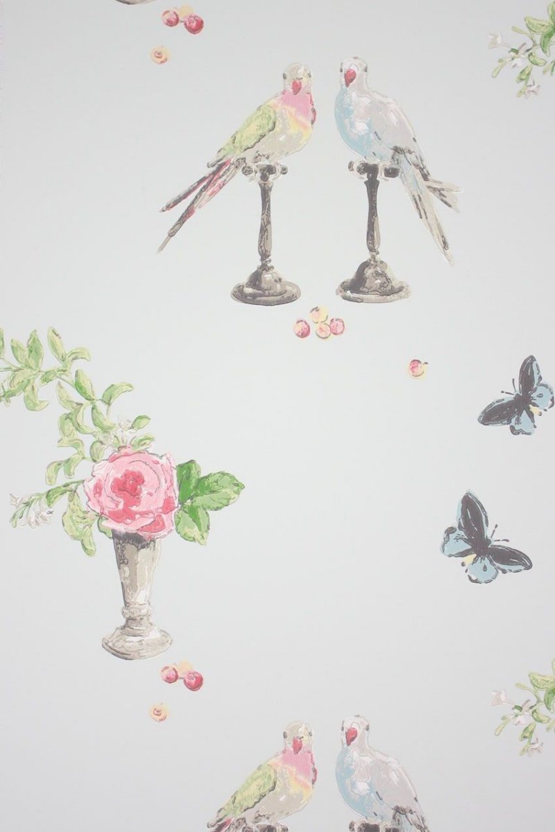 Perroquet Wallpaper NCW3830-01 by Nina Campbell