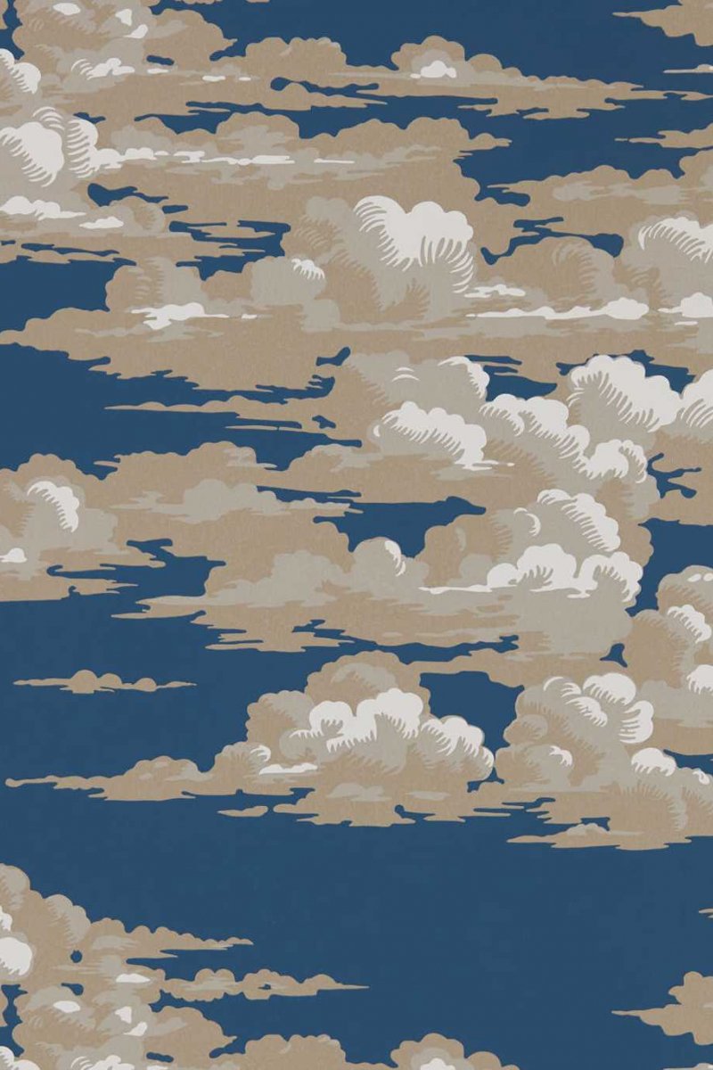 Silvi Clouds Wallpaper DYSI216602 by Sanderson