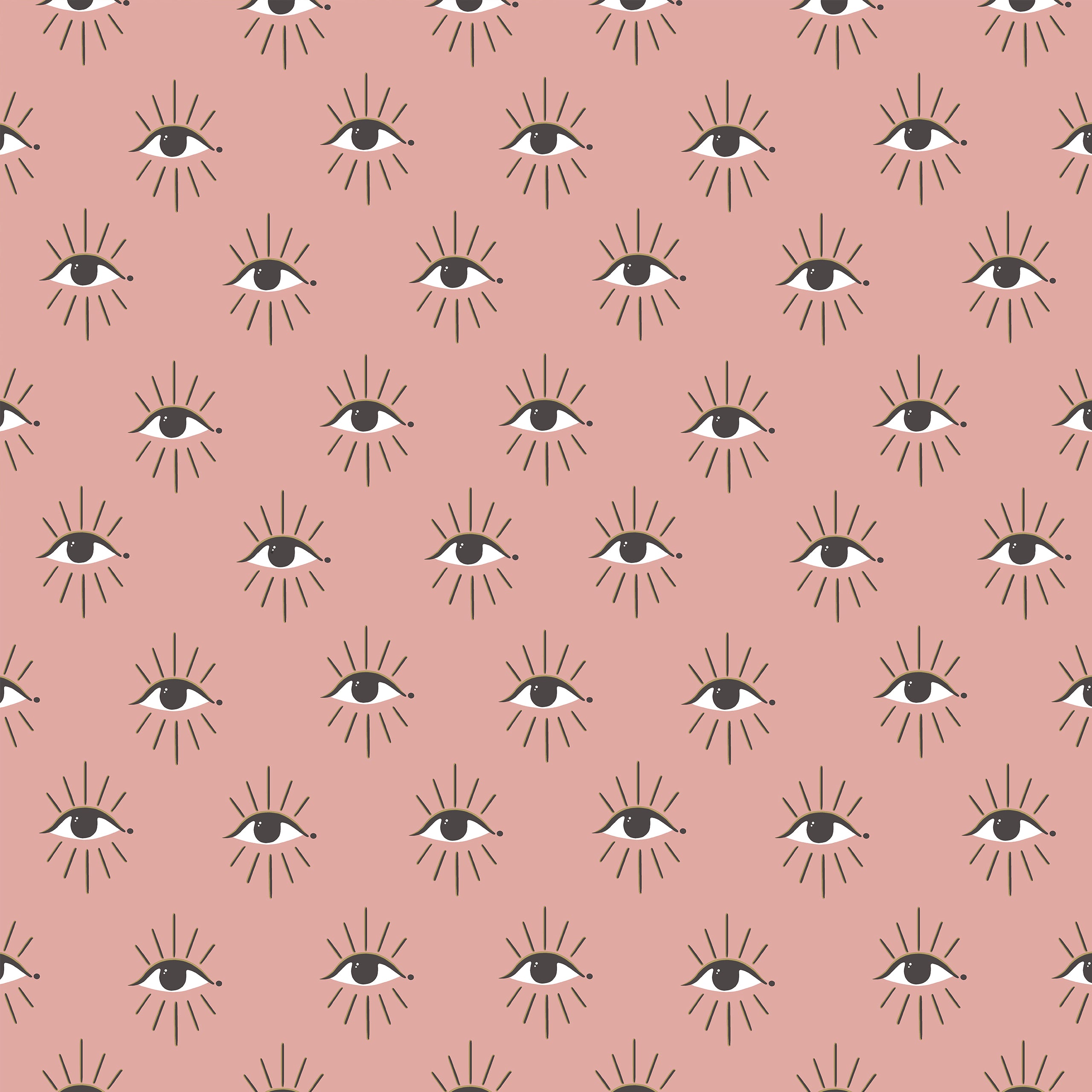 Theia Wallpaper Blush by furn.
