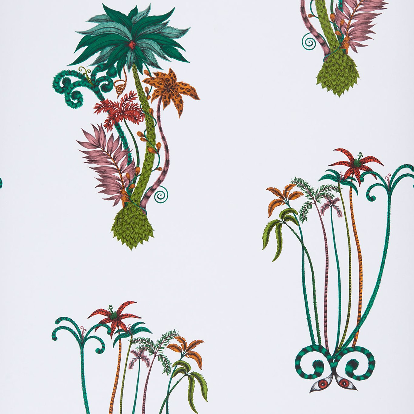 Jungle Palms Jungle Wallpaper W0101/02 by Emma Shipley