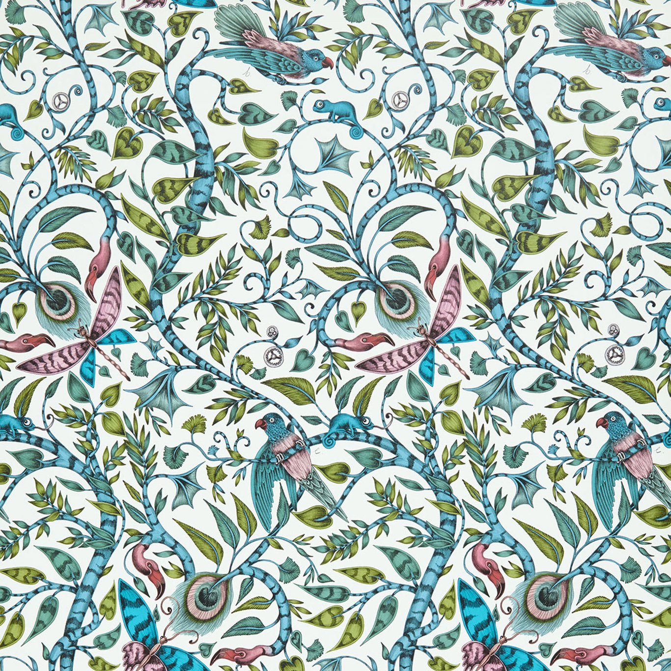 Rousseau Jungle Wallpaper W0104/03 by Emma Shipley