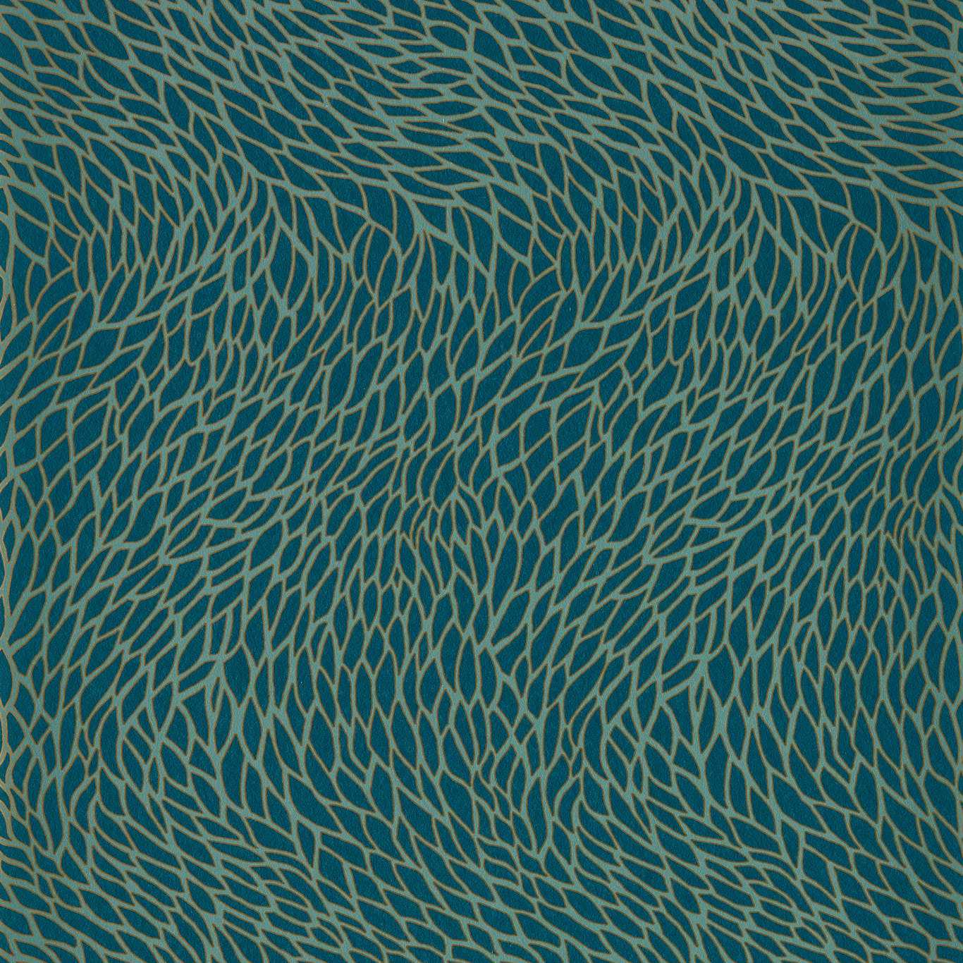 Corallino Teal Wallpaper W0166/03 by Clarke & Clarke