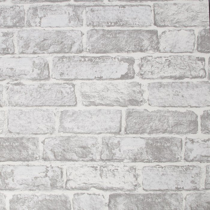 White Brick Wall Wallpaper 102835 by Fresco