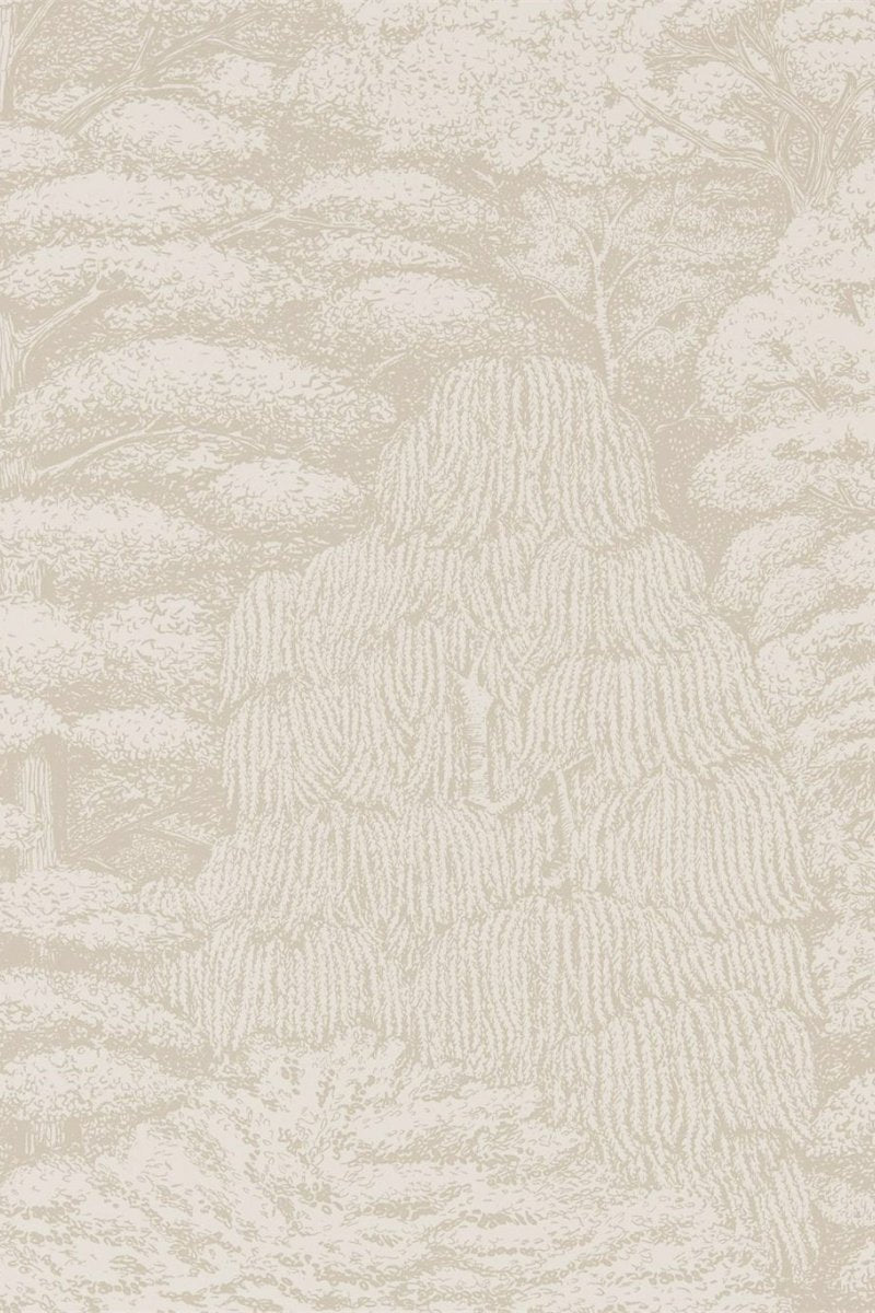 Woodland Toile Wallpaper DWOW215717 by Sanderson